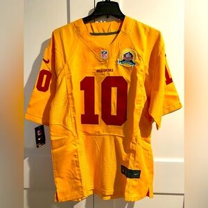 Nike Redskins GRIFFIN III #10 NFL Hall Of Fame Fifty Years Edition, Men’s XL NWT